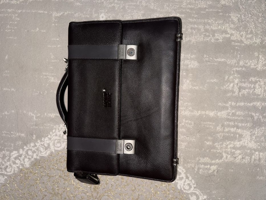 Кожанный портфель MONTBLANC