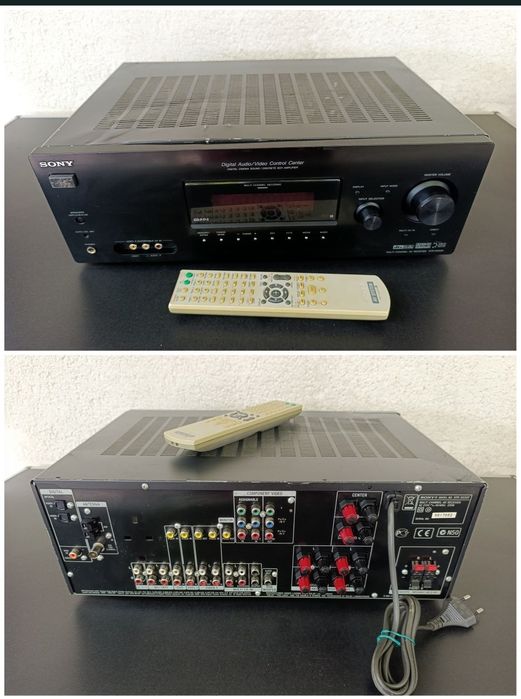 sistem combina casetofon sony str dg500 boxe audio ipod retro colectie