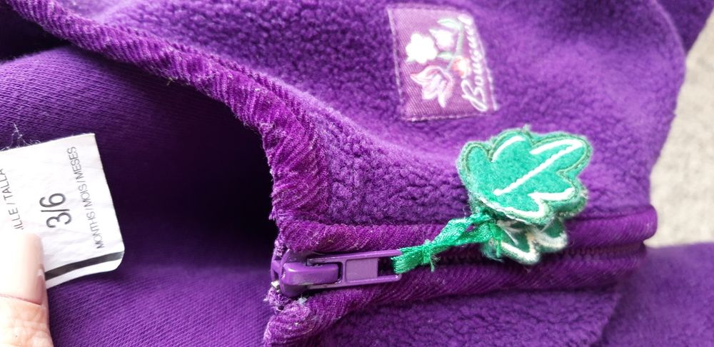 Бебешки комплект жилетка с джинси