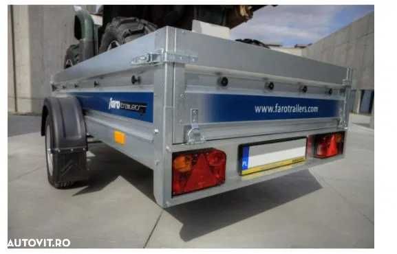 Remorca 750 kg/remorca auto TRACTUS 220/125/35,categoria B