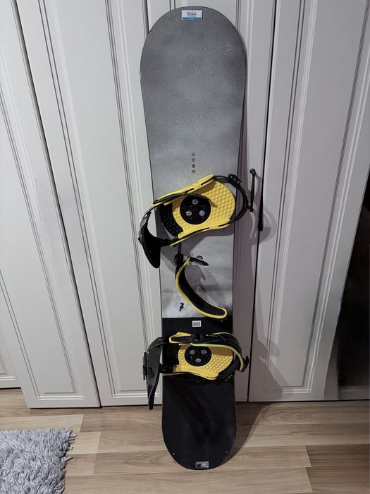 Snowboard Burton Process 166W + Legaturi Burton + Husa
