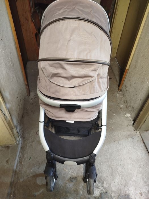 Комбинирана бебешка количка Chipolino UP & DOWN Фрапе 2018