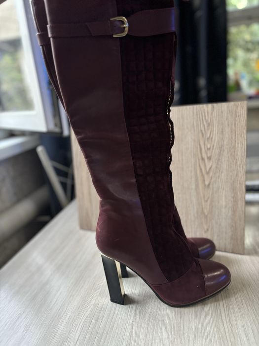 Сапоги кожа еврозима Sasha Fabiani