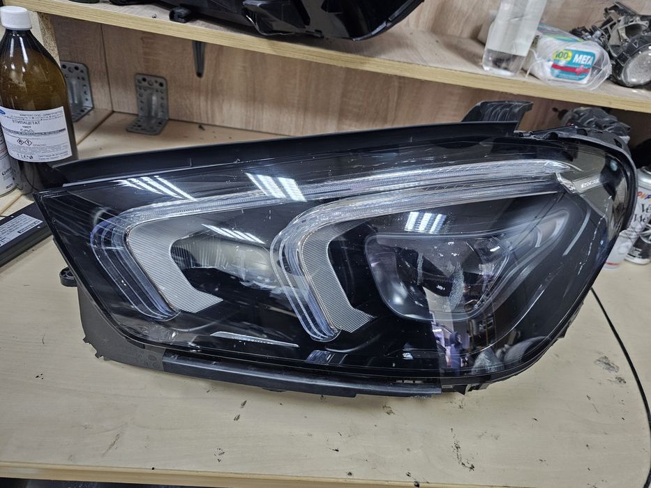 Ляв фар за Mercedes GLE W167 Multibeam lqv far мерцедес гле 167