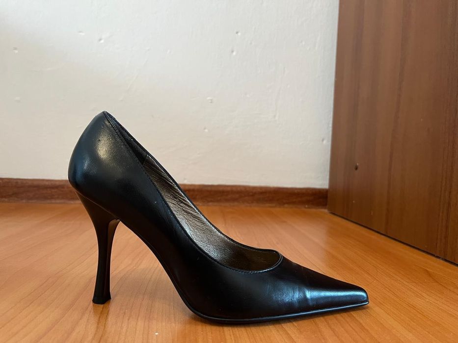 Женские кожаные туфли