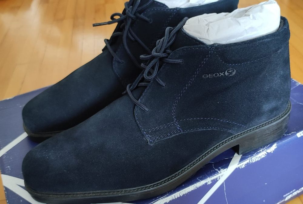 Ghete Geox/Noi in cutie/ piele naturala