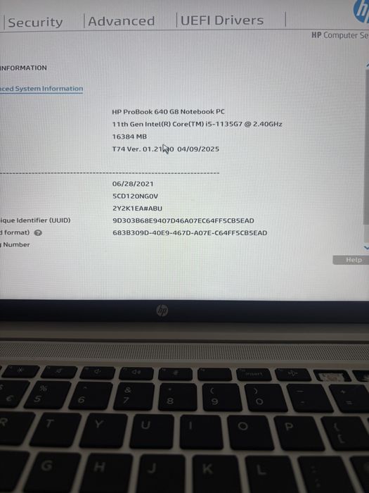 Dezmembrez HP probook 640 G8 si HP elitebook 640 G8