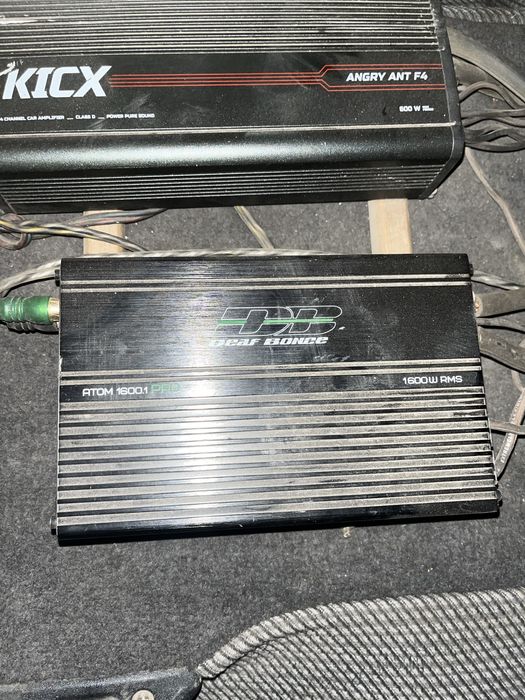 Саб с усилком atom pro 1600