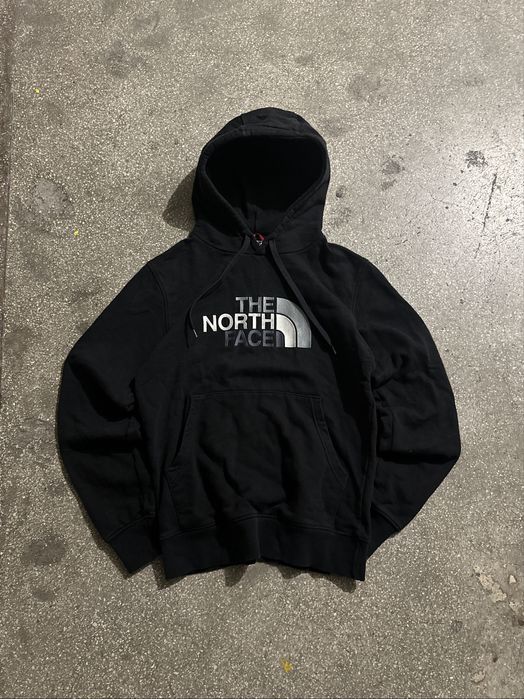 Hanorac the north face S M negru logo mare n iarna nou nike adidas jor