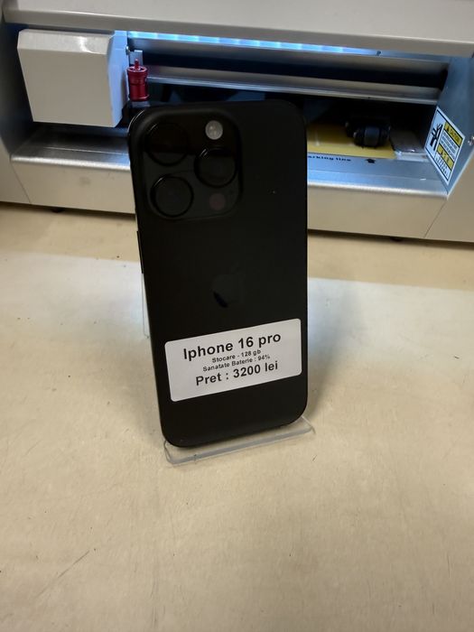Iphone 16 pro / 128 gb / 94% baterie / garantie