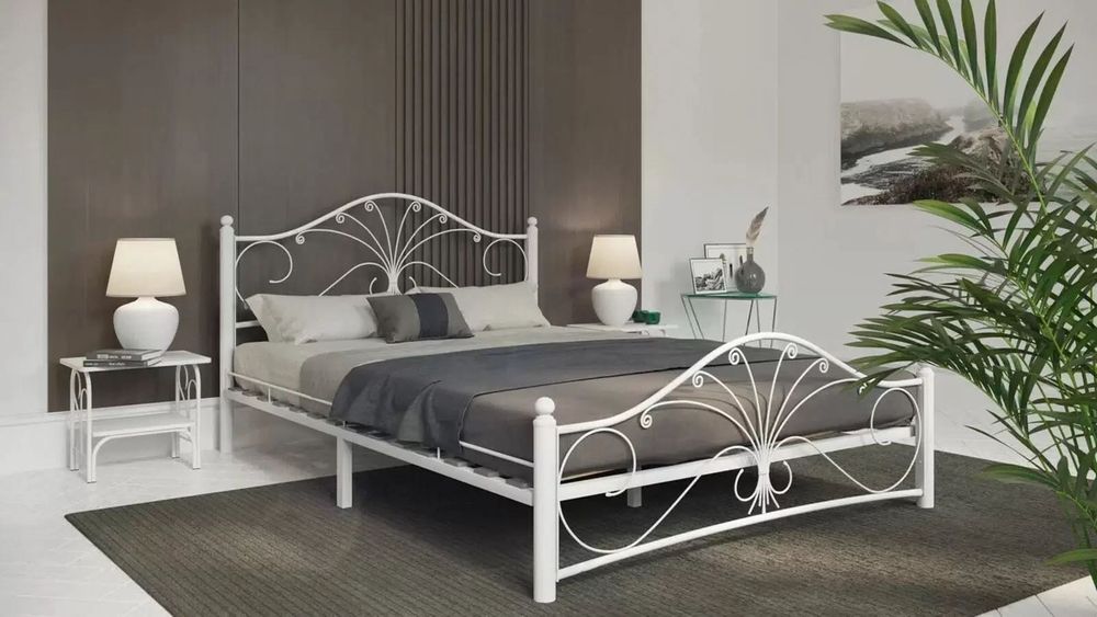 кровать металлическая askona provanse
