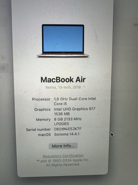 macbook air retina 2018