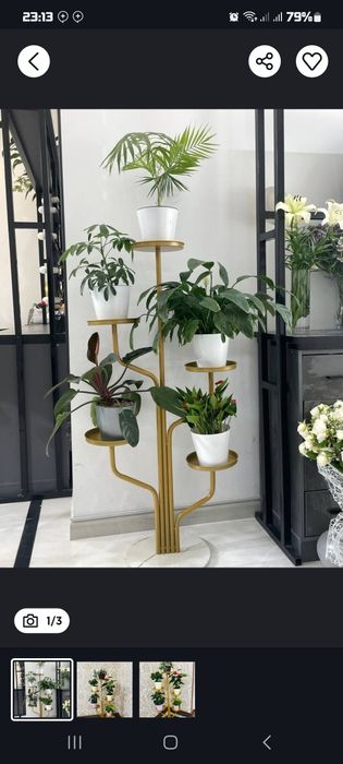 Гул подставкалар сотувда.Стеллаж для цветов.