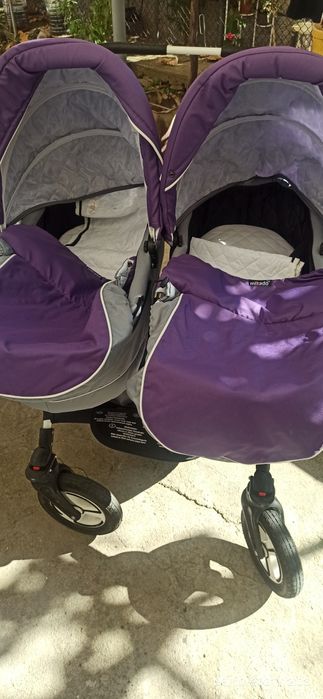 Количка за близнаци Mikado Twin 2в1...