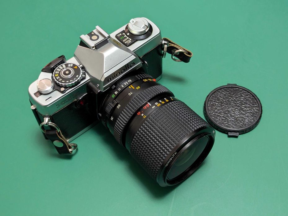 Vand aparat foto film Minolta XG2 Obiectiv 28-85 Macro Functional