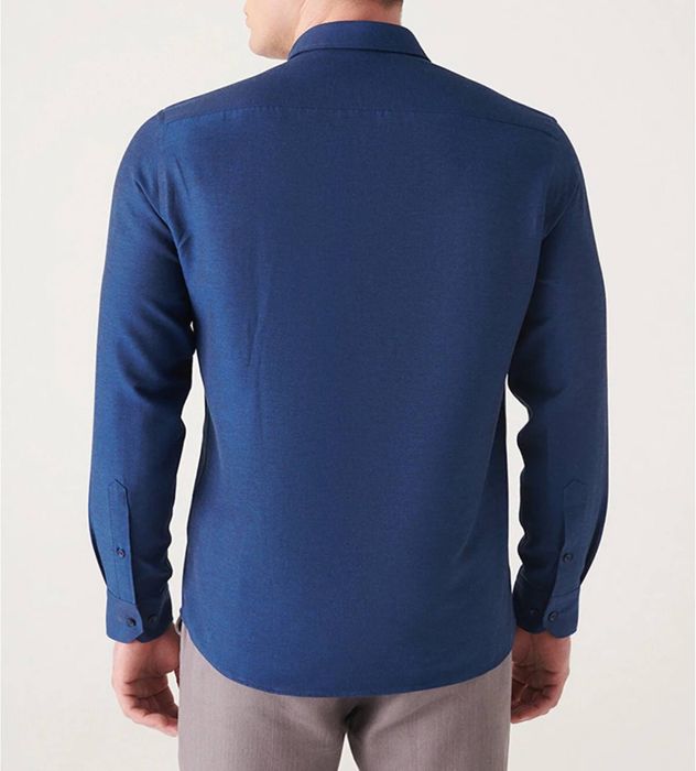 AVVA рубашка с длинным рукавом классического кроя