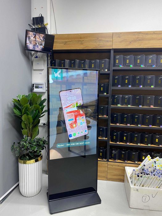 Горизонтальный и вертикальный инфокиоск супер цене