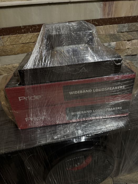 Комплект Сабвуфер 1600 . Pride 4 калонка, усилитель 2 та, 100$ тюльпан