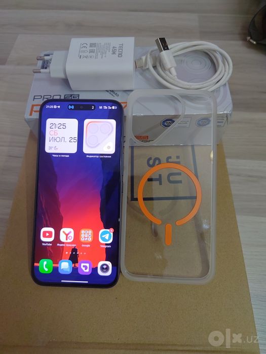 Tecno pova 7pro 5g 12/256 idial