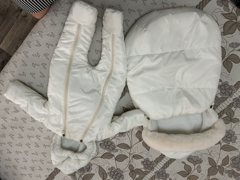 Зимний конверт на выписку