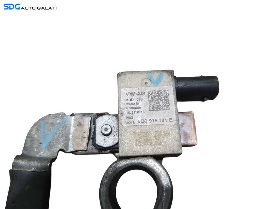 Borna Minus cu Capsa Baterie Acumulator Skoda Superb 3 1.4 TSI 2015 - 2023 Cod 5Q0915181E [N3230]