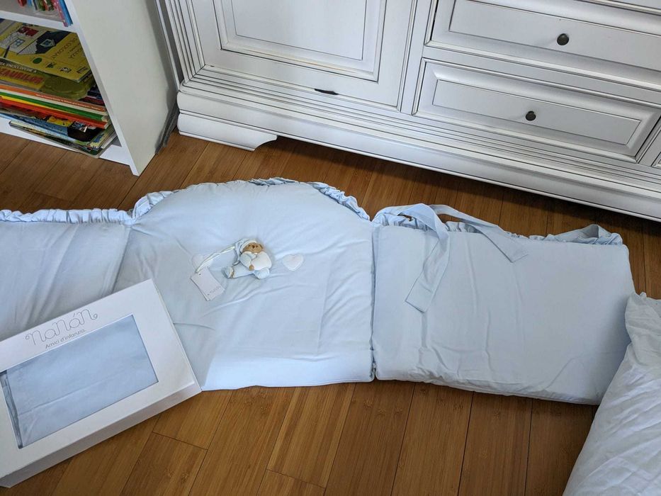 SET NOU Nanan lenjerie patut Puccio Azzaro (bleu)+ CADOU CARUSEL