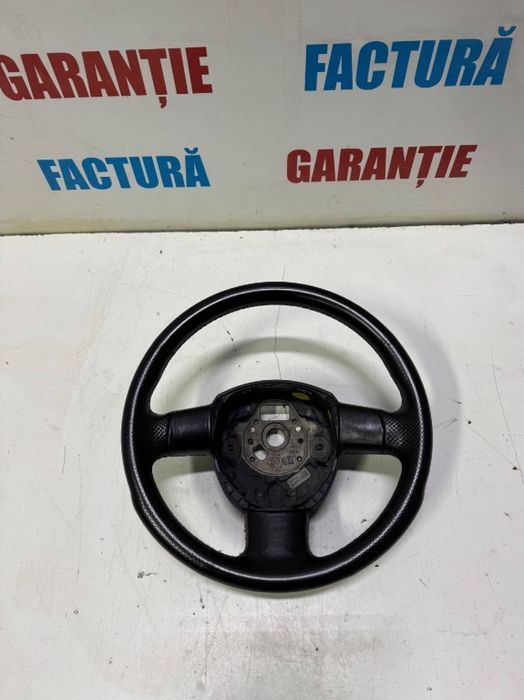 Volan piele perforată 3 spițe Audi A3 A4 B6 B7 A6 C5 C6