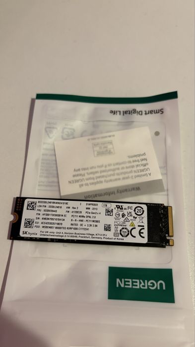 SSD NVMe SK hynix PC711 1TB M.2 PCIe 3.0