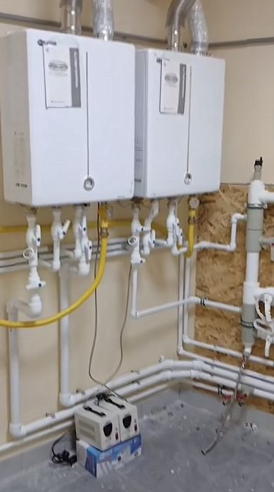 Установка котлов и отапление