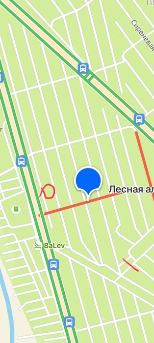 Продам участок вдоль дороги