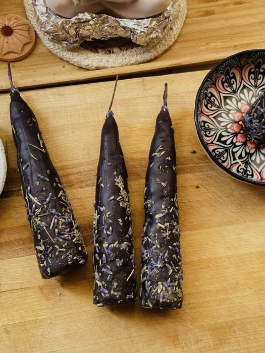 Восковые свечи , катаные