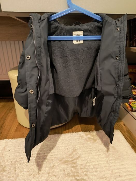 Geaca parka de iarna waterproof fetite
