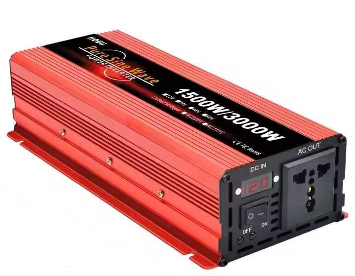Качествен ПОЛСКИ инвертор12v24v.3200w.Чиста синусоида.Каравана,кемпер.