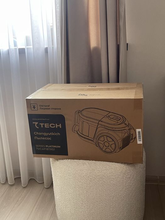 7TECH пылесос новый, оригинал, не вскрывался