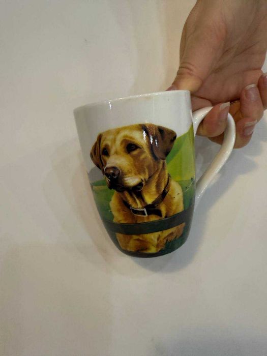Кружка "Лабрадор" — керамическая, с изображением собаки