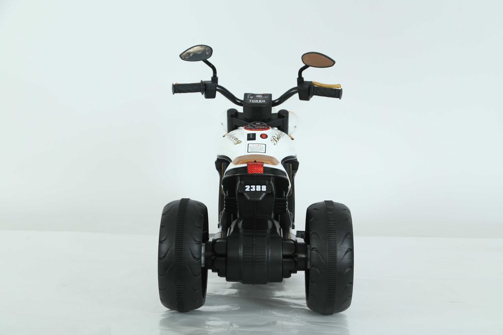 Motocicleta electrica cu 3 roti Kinderauto BJDL2388 2x 35W 6V RC White