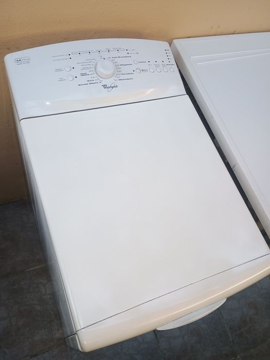 Mașină de spălat rufe clasa AA frigider cu congelator înalt Gorenje Whirpool