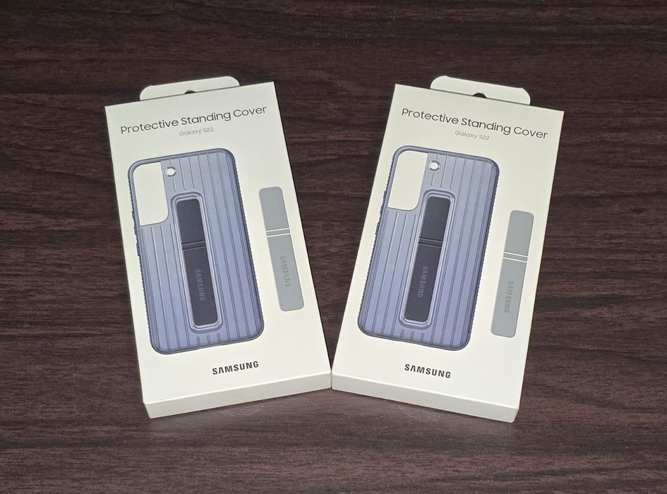 Husa antisoc originala Samsung Protective Standing Cover S22 S901