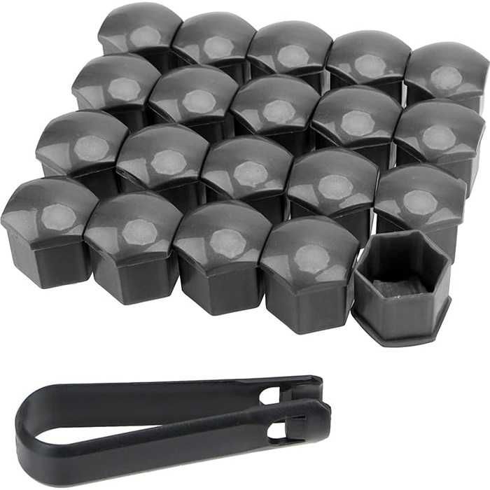 Капачки за болтове на джантите PA25-21“ 20 БР/К-Т - ГРАФИТ