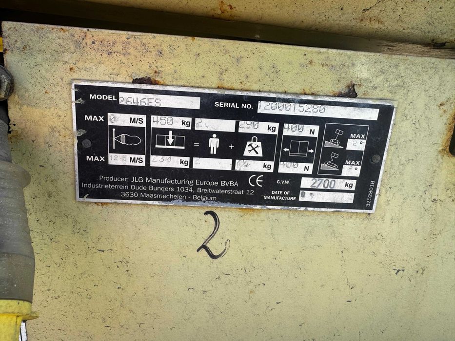 Platforma aeriana JLG 2646ES