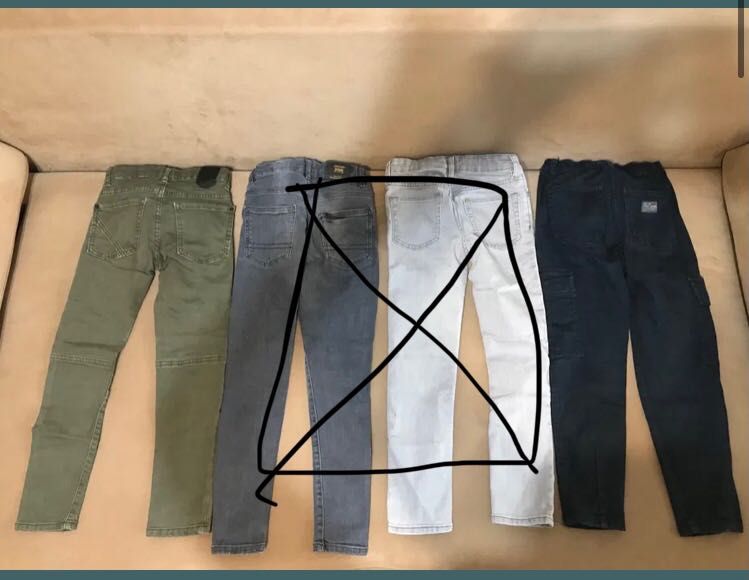 Дънки Zara 122cм