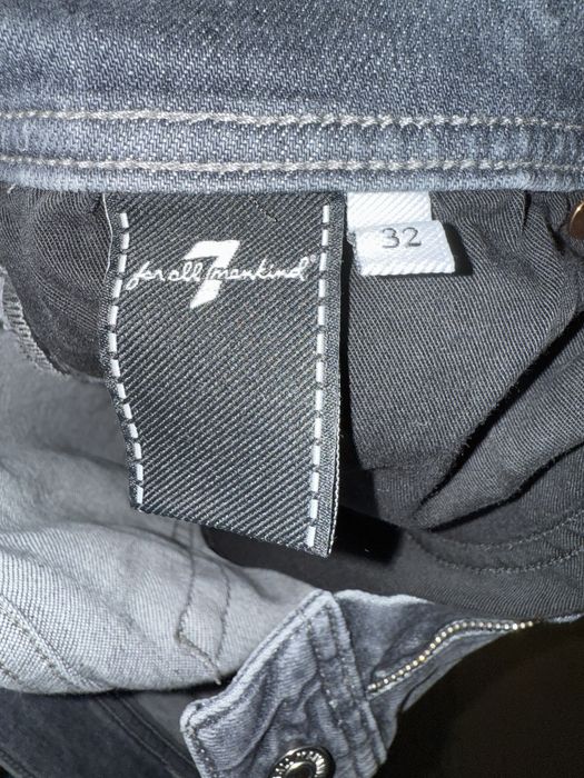 7 for all mankind men's jeans (originali) skinny