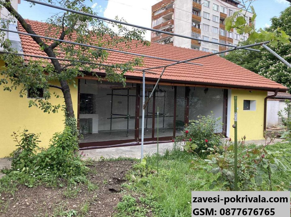 Ветроупорни завеси, ПВЦ винил, Ветрозащитни завеси