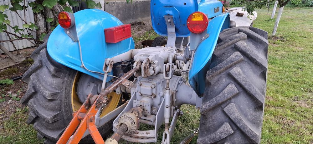 Vand tractor Landini + freza + plug