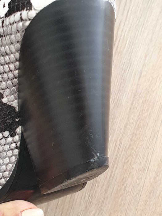 Zara Snake Cowboy Boots, боти, ботуши, 38 номер.