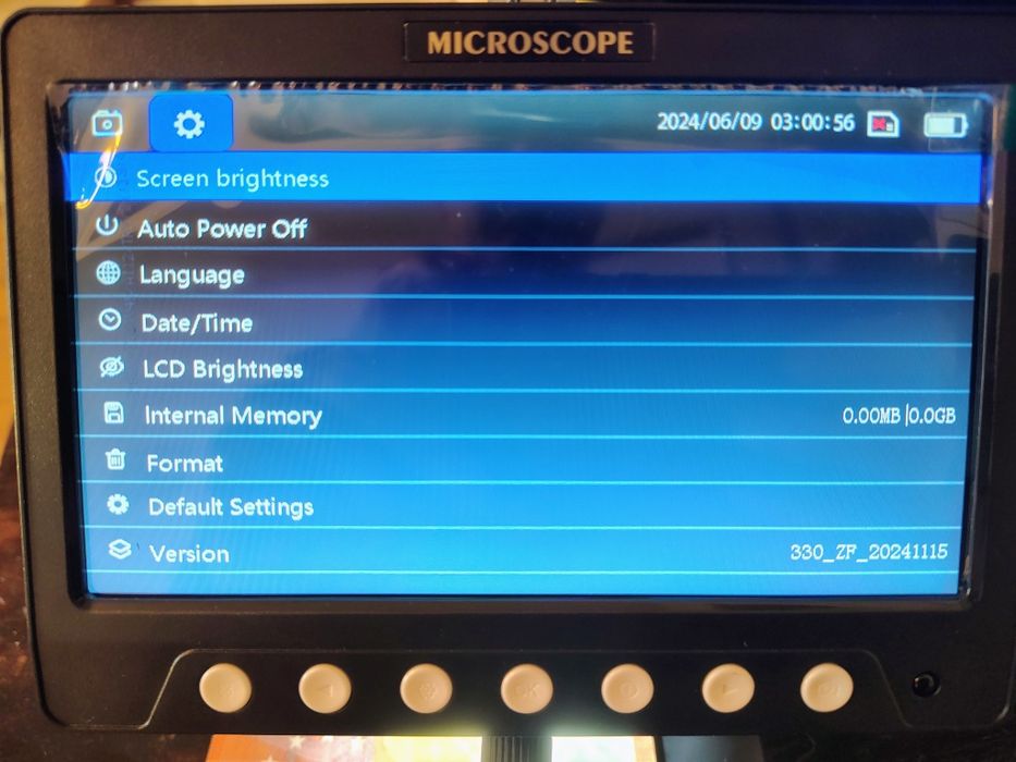 Дигитален микроскоп Inskam 7" HD IPS дисплей, 1200X увеличение