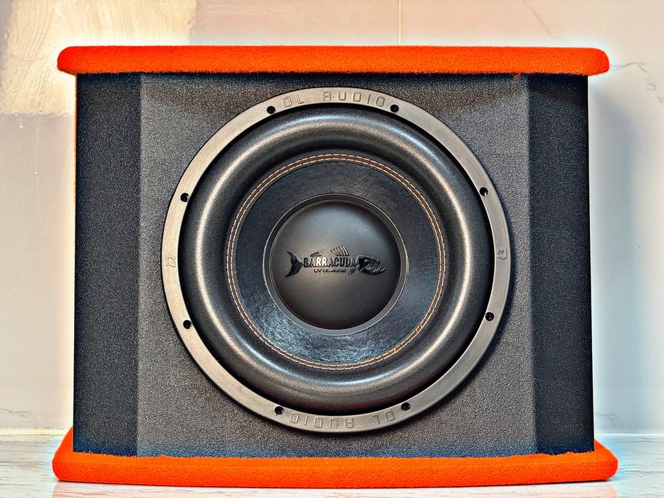 Активный Сабвуфер DL Audio Barracuda 12A V.2+проводка/тюльпан/регулятр