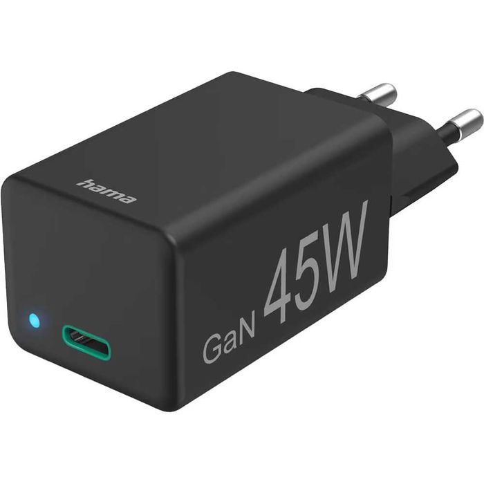Incarcator telefon 45W Gan USB-C, HAMA 201648 Quick Charge 3.0 PD Nou