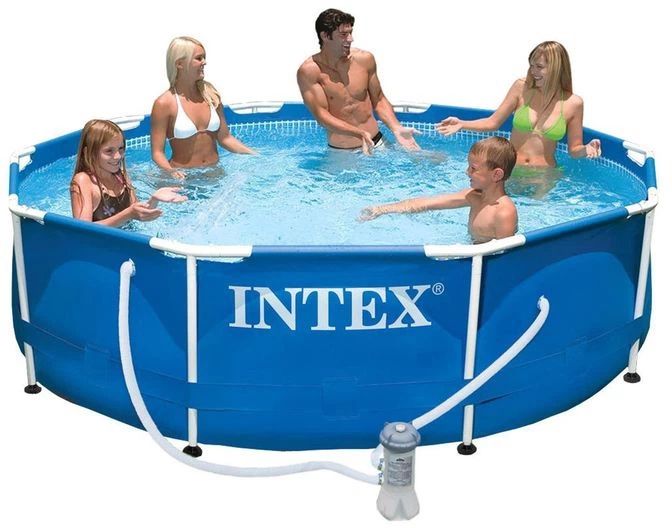 Каркасный бассейн Intex Metal Frame 305×76 см