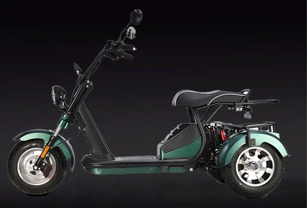 Scuter electric cu 3 roti fara permis